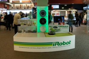 Интерьерное решение<br />
Магазин «iRobot»<br />
ТРЦ «Акрополь»